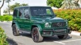 Mercedes Benz G63 AMG - 2023 - Deep Green
