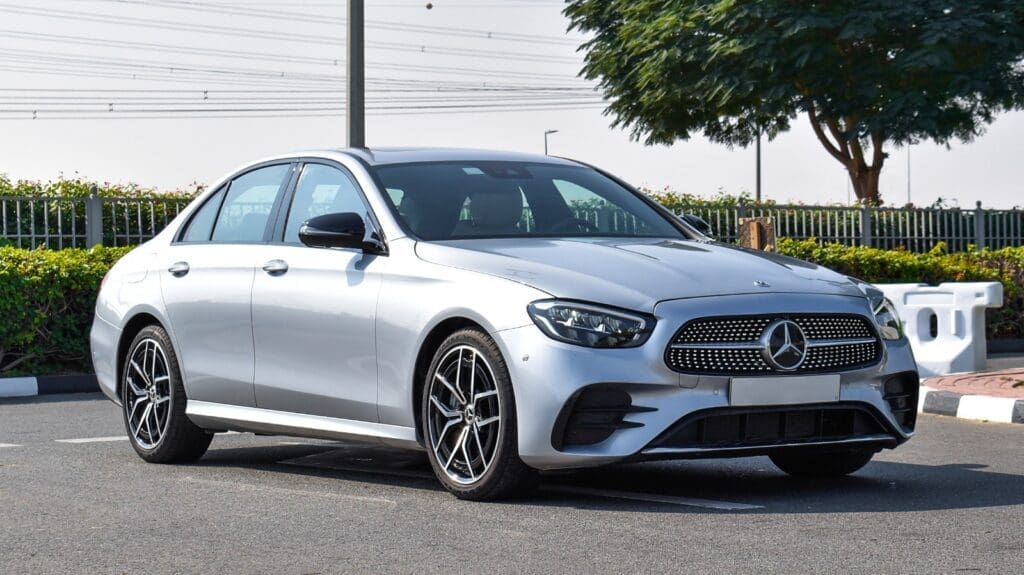 Mercedes Benz E350 2021 Silver Used in Dubai