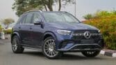 Mercedes Benz GLE 450 SUV 2024 4MATIC GCC Sodalite Blue