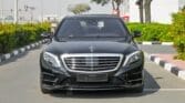Mercedes Benz S 500 4Matic GCC - 2016 Black Color