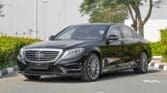 Mercedes Benz S 500 4Matic GCC - 2016 Black Color