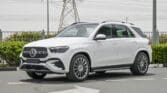 Mercedes Benz GLE 450 SUV 2024 4MATIC GCC White Inside Brown
