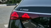 Mercedes Benz E200 Exclusive 2024 Black Inside Brown 5y Warranty (16)