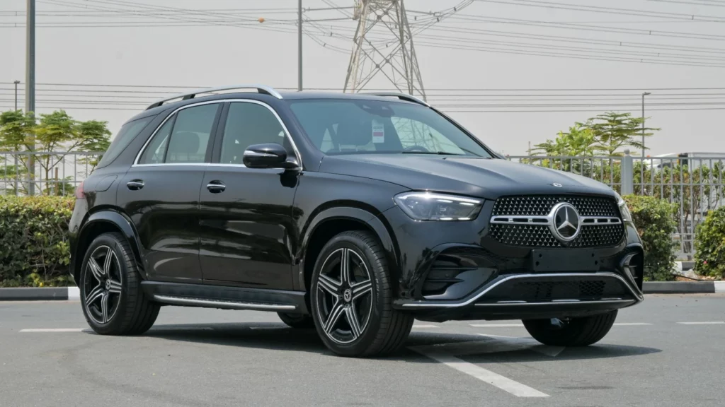 Mercedes Benz GLE 450 SUV 2024 GCC Black Inside Brown (1)