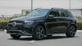 Mercedes Benz GLE 450 SUV 2024 GCC Black Inside Brown (2)