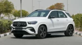 Mercedes Benz GLE 450 SUV 2024 GCC Polar White Inside Brown & Black (2)