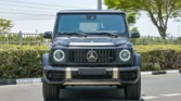 Mercedes G63 - Night Black Mango exteriors Gold Topstitching Interior - 2024 - GRAND EDITION