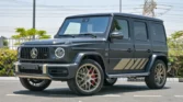 Mercedes G63 - Night Black Mango exteriors Gold Topstitching Interior - 2024 - GRAND EDITION