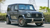 Mercedes G63 - Night Black Mango exteriors Gold Topstitching Interior - 2024 - GRAND EDITION