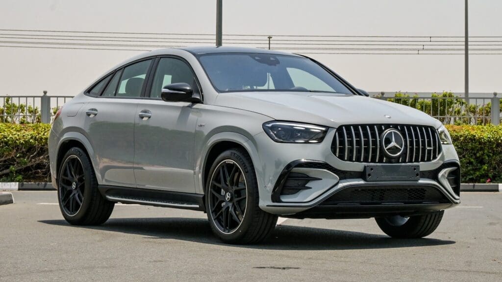 Mercedes GLE53 - Alpine Grey - Night Package - Red black and Carbon inside 2024 (2)