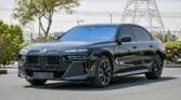 بي ام دبليو 740i سيدان - اسود - 2023 مستعمل