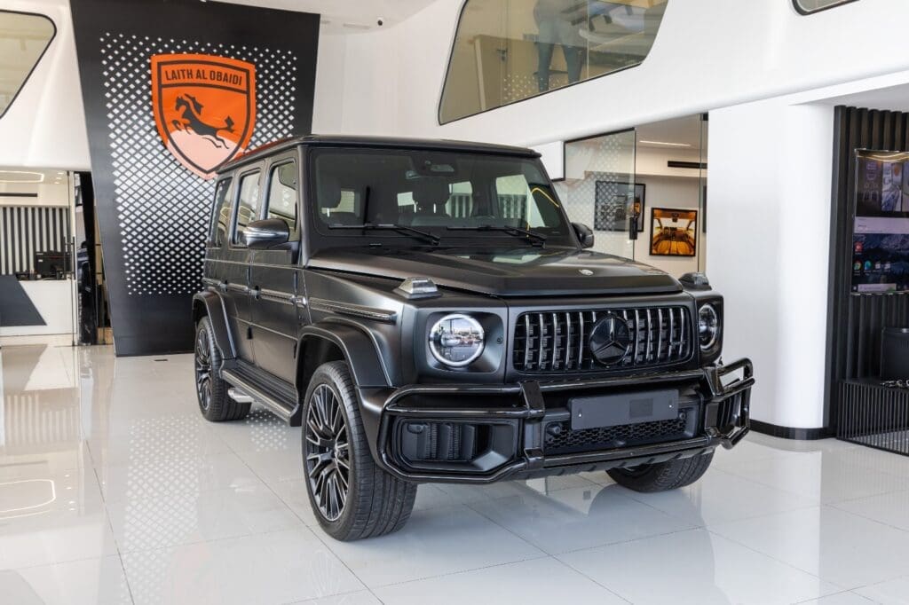 MERCEDES G63 - BLACK MATT - Brown Inside - 2025