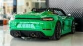 Porsche 718 Spyder GT4 RS Convertible 2024 Green Color