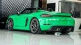 Porsche 718 Spyder GT4 RS Convertible 2024 Green Color