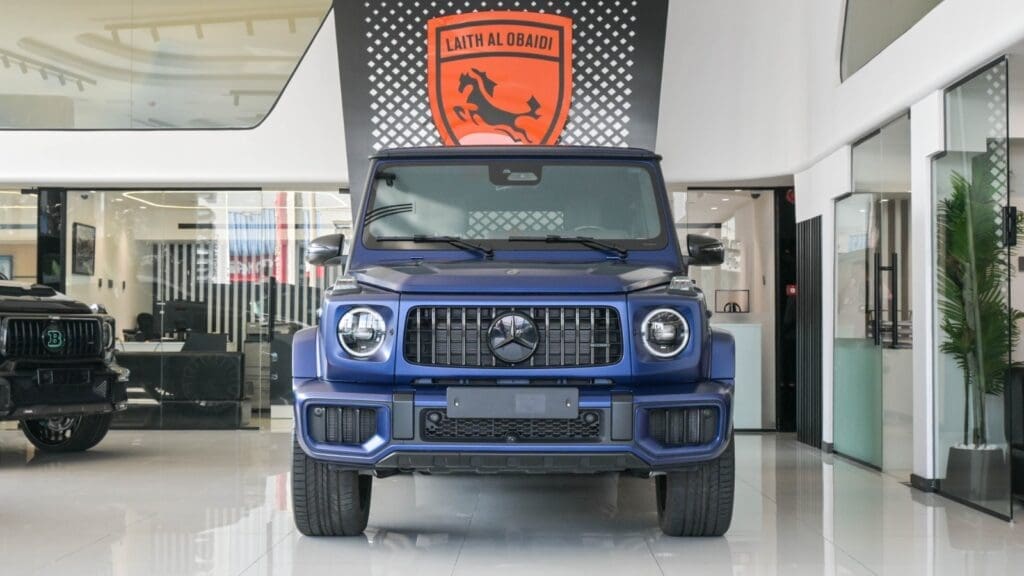 Mercedes Benz G63 AMG 2025 Blue Color