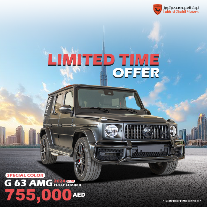 G 63 Black MAgno 2024 USed