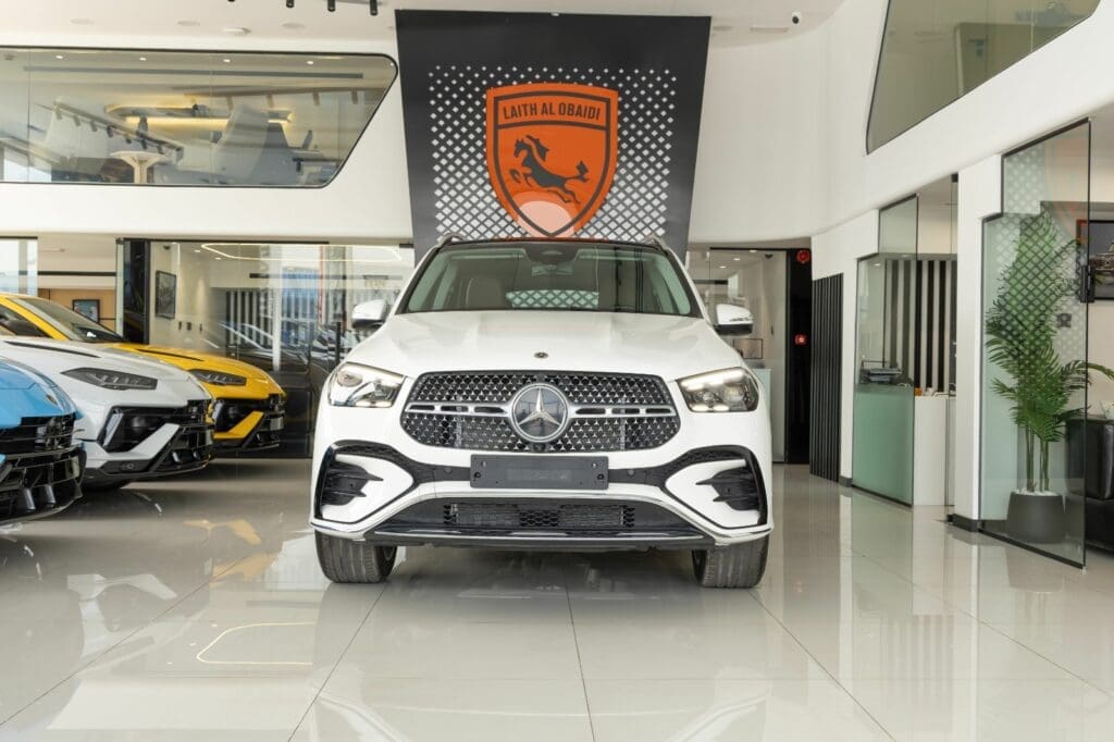Mercedes Benz GLE 450 SUV 4Matic - 2024 White Inside Brown