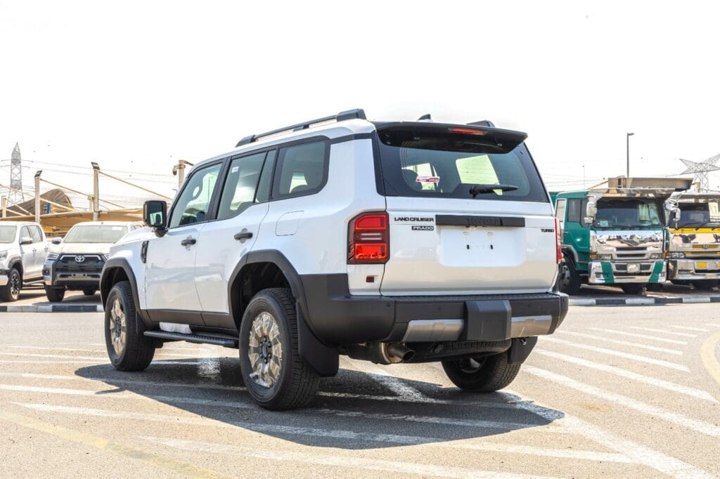 Toyota Prado Adventure Petrol 2.4L 4WD- White - 2025