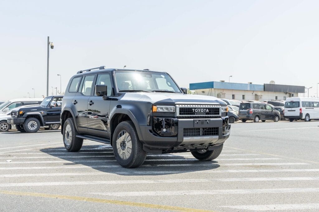 Toyota Prado TXL-3, 2.4L Turbo, Leather, Sunroof, Petrol - Black - 2025