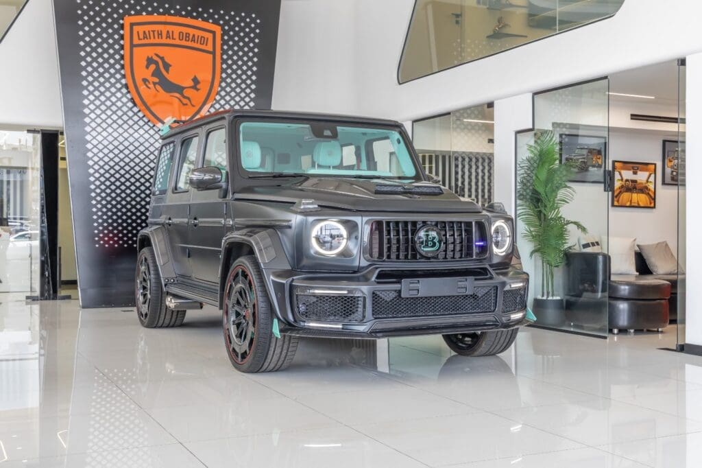 Mercedes G63 BRABUS KIT - 2024 Black Magno & Tiffany Interiors