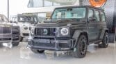 Mercedes G63 BRABUS KIT - 2024 Black Magno & Tiffany Interiors