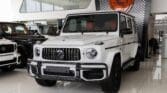 Buy Used 2024 Mercedes G63 AMG White – Korean Specs Export from UAE