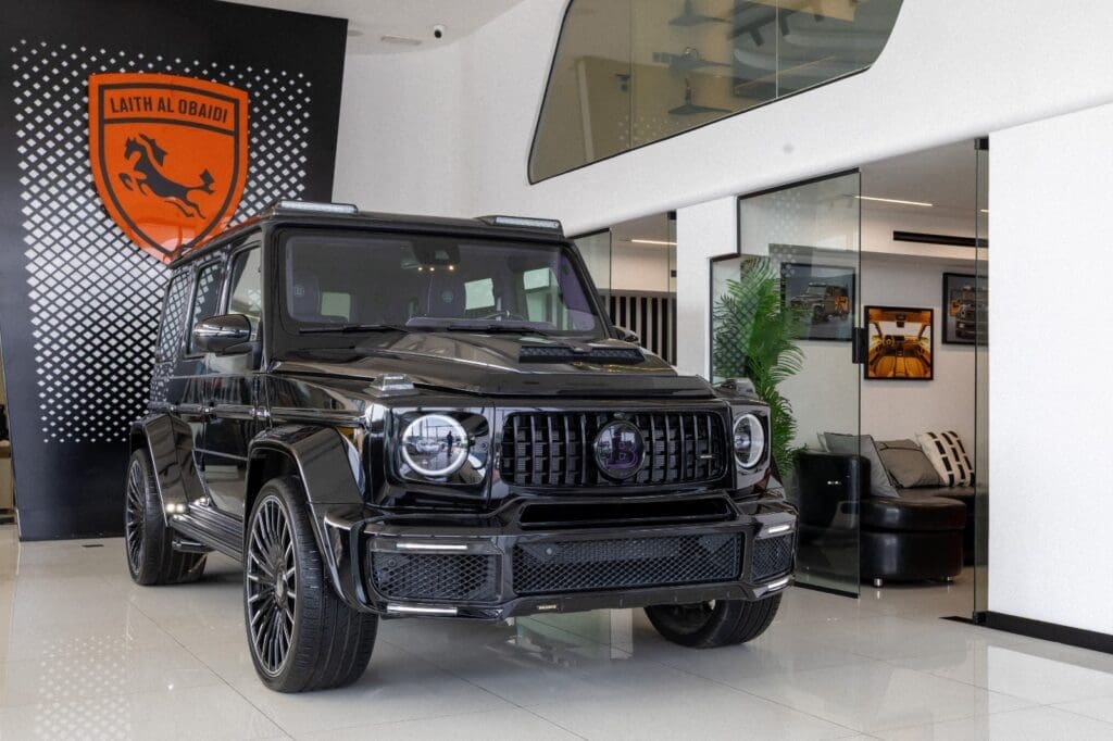 Mercedes Benz G63 Brabus Korean 2024 AMG Europe Black & interiors Purple