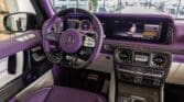 Mercedes Benz G63 Brabus Korean 2024 AMG Europe Black & interiors Purple