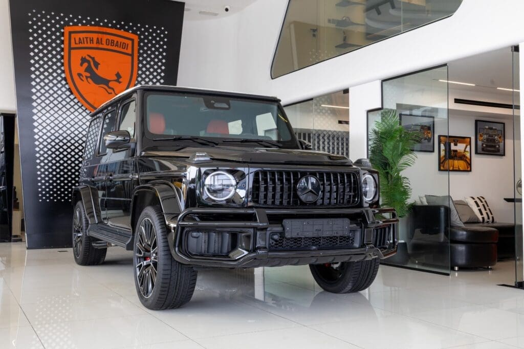 Mercedes Benz G63 Korean 2025 Black & interiors Red