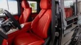 Mercedes Benz G63 Korean 2025 Black & interiors Red