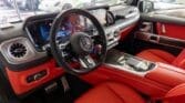 Mercedes Benz G63 Korean 2025 Black & interiors Red