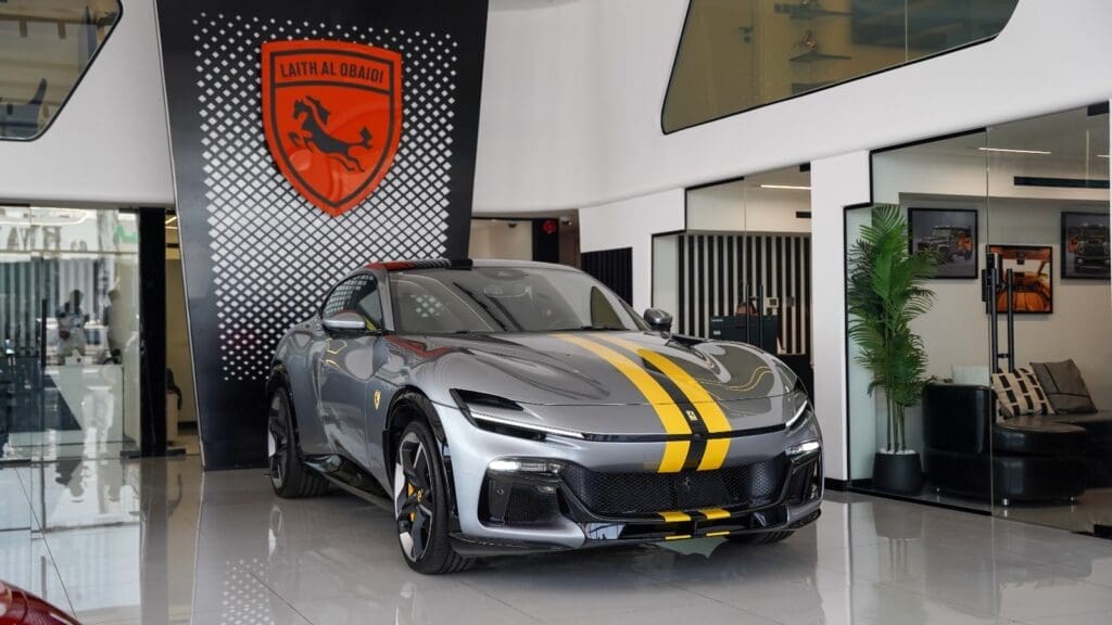 Ferrari Purosangue 2024 - Grey Color (exterior Photo)