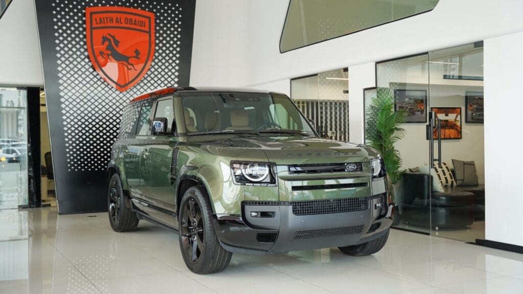Land Rover フーディー オリーブグリーン　新品未使用　2XL Land Rover Defender X-Dynamic HSE P400 2026 Green | For Global