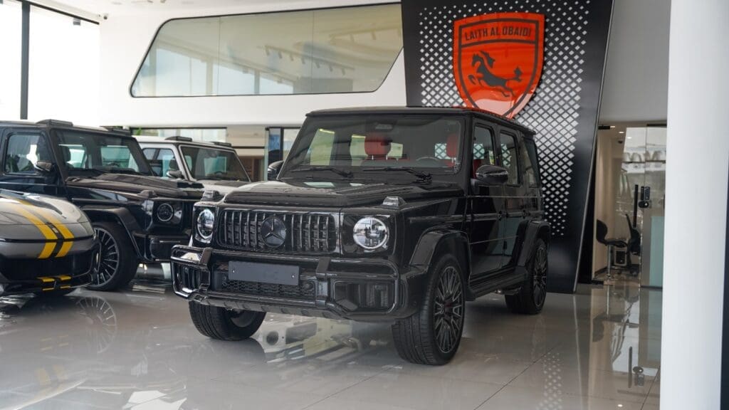 Mercedes-Benz G63 AMG 2025 for Sale Export Obsidian Black Metallic (exterior photos)