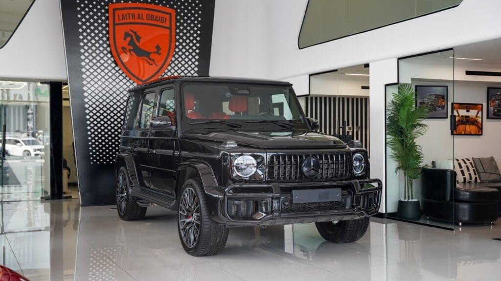 Mercedes-Benz G63 AMG 2025 for Sale Export Obsidian Black Metallic (exterior photos)