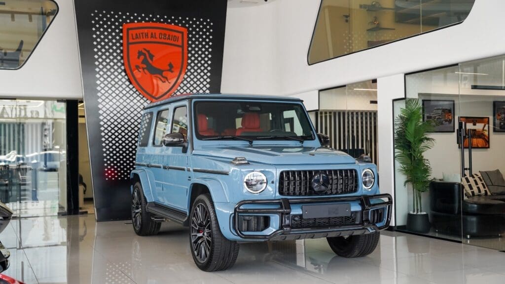 Mercedes-Benz G63 AMG 2025 for Sale Or Export Vintage Blue Color (Exterior Photo)
