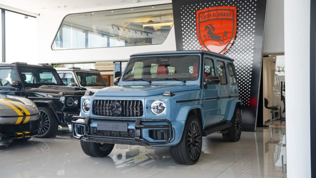 Mercedes-Benz G63 AMG 2025 for Sale Or Export Vintage Blue Color (Exterior Photo)