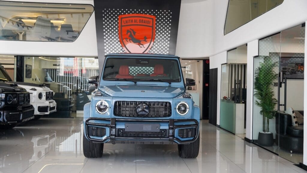 Mercedes-Benz G63 AMG 2025 for Sale Or Export Vintage Blue Color (Exterior Photo)