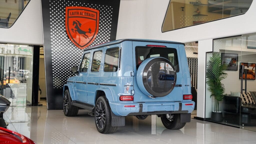 Mercedes-Benz G63 AMG 2025 for Sale Or Export Vintage Blue Color (Exterior Photo)