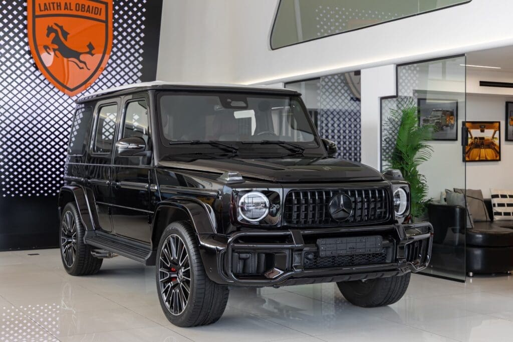 Mercedes G 63 2025 Full Option Korean Specifications - Black